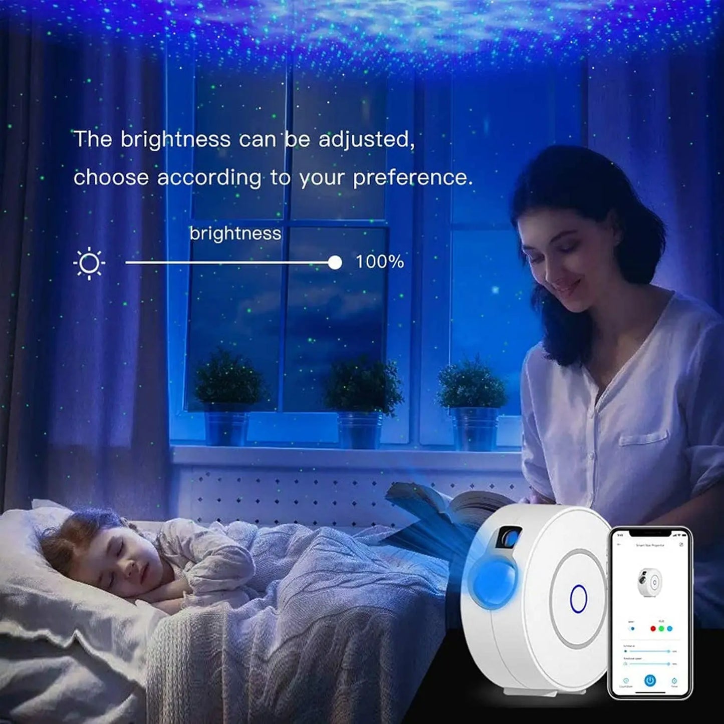 Tuya WiFi Smart Aurora Galaxy Projector