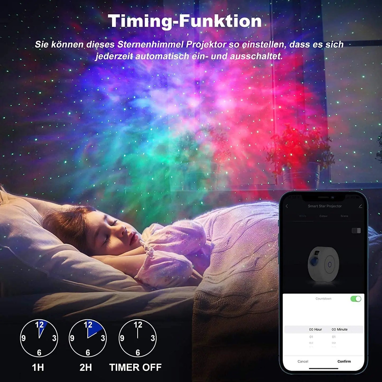 Tuya WiFi Smart Aurora Galaxy Projector