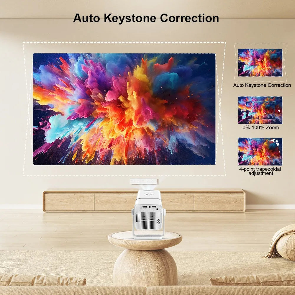 4K Full HD TD80W Android Projector