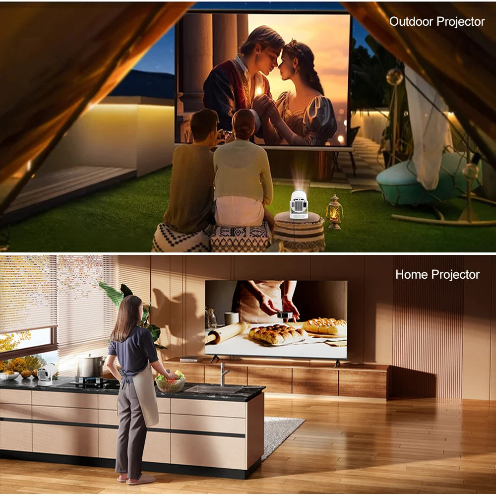 Ultra HY300 4K Android Projector Portable