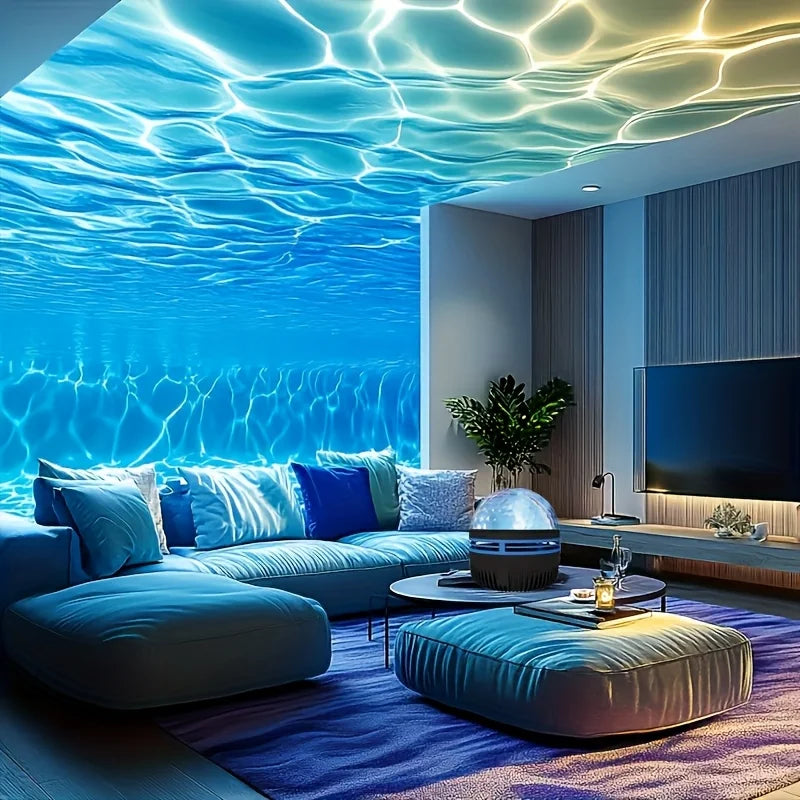 USB Water Wave Effect Projector Light