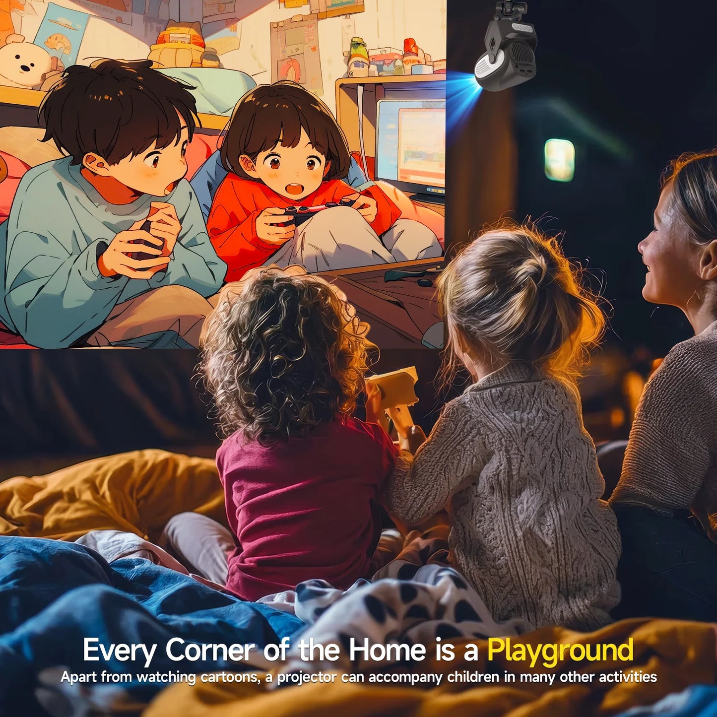 Magcubic HY300 X 4K Android Projector