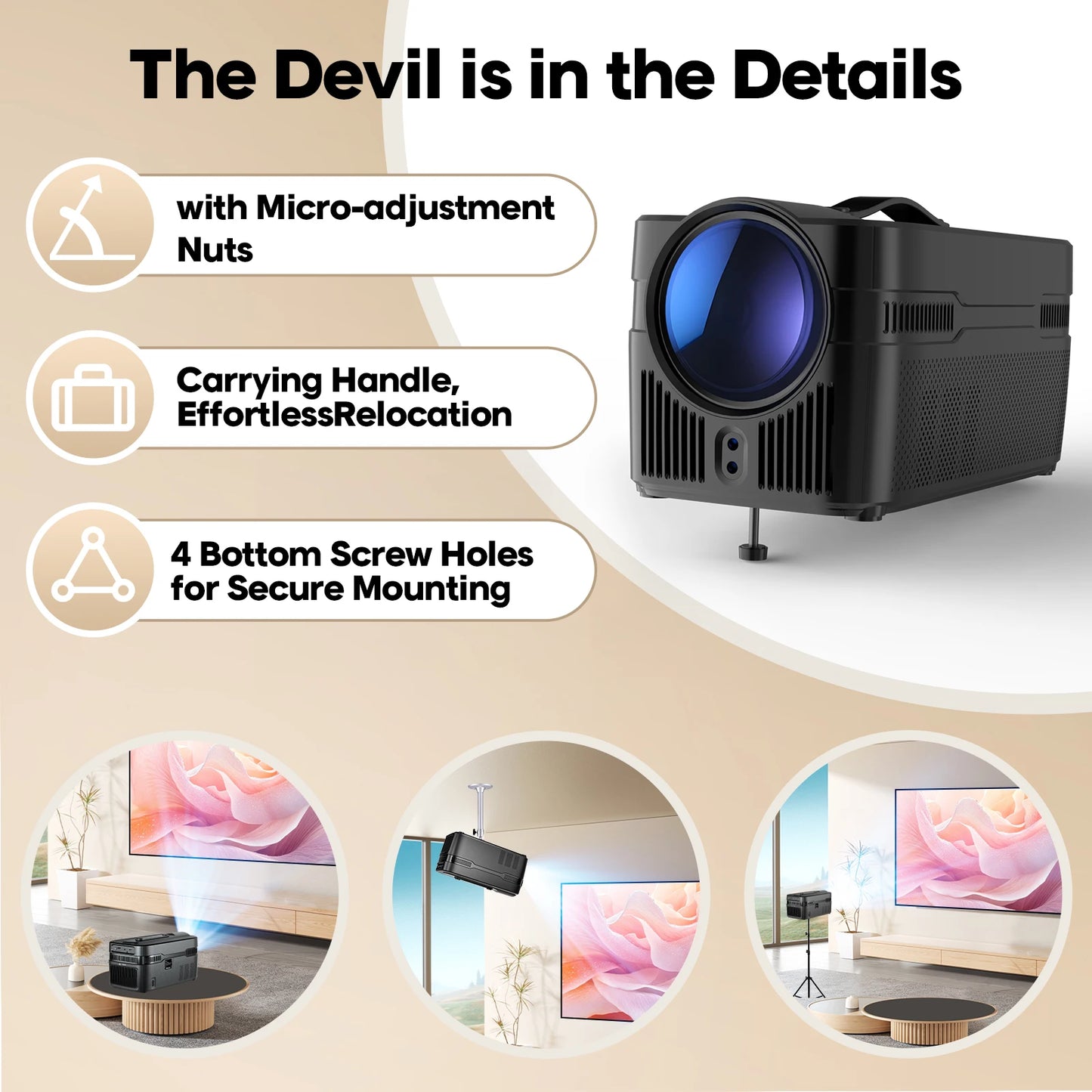 Magcubic HY450 8K Auto Focus Projector