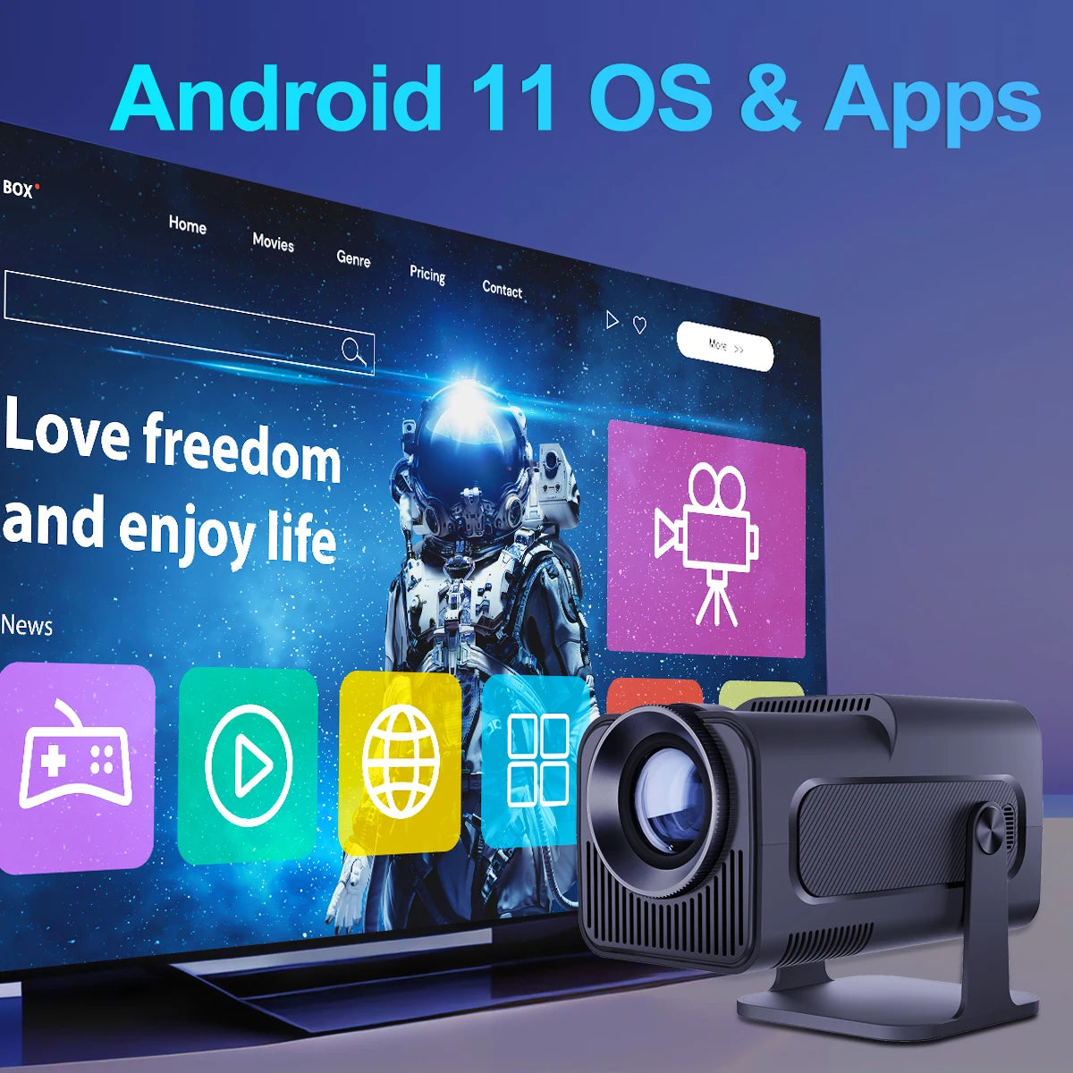 Magcubic HY320 Android 11 4K Projector
