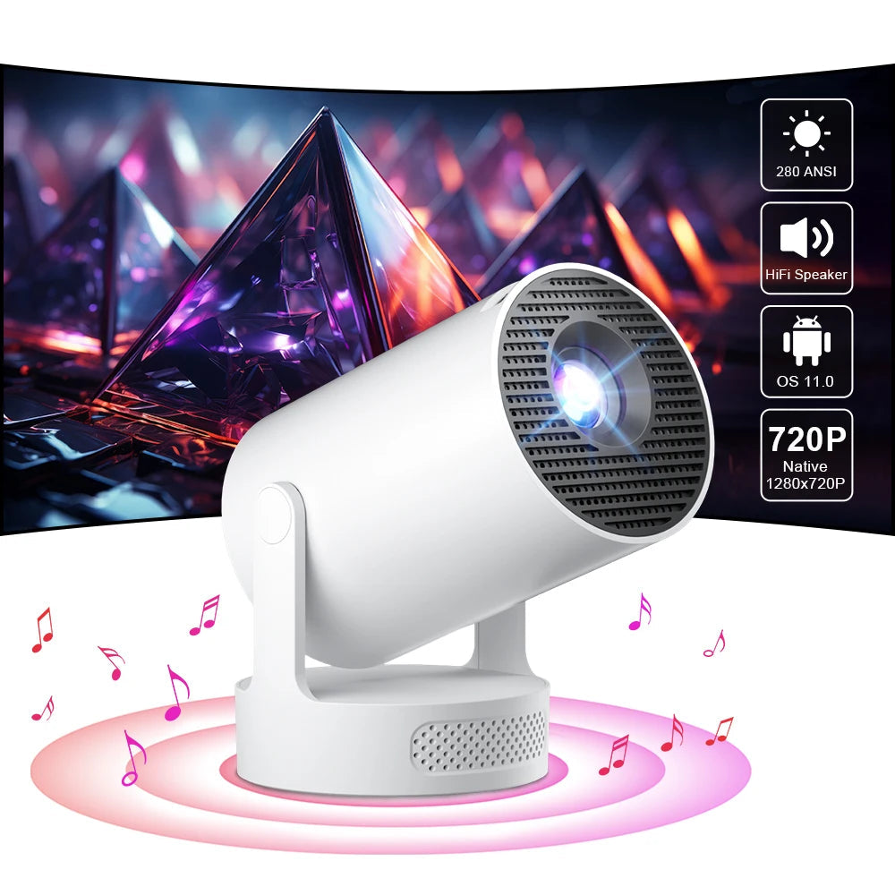 Ultra HY300 4K Android Projector Portable