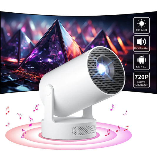 Ultra HY300 4K Android Projector Portable