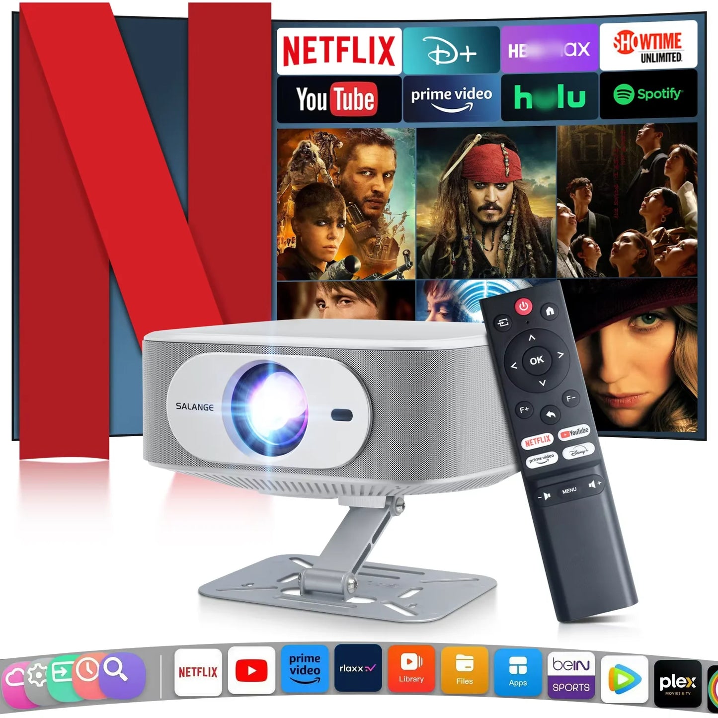 Salange P92MAX Smart Android Projector