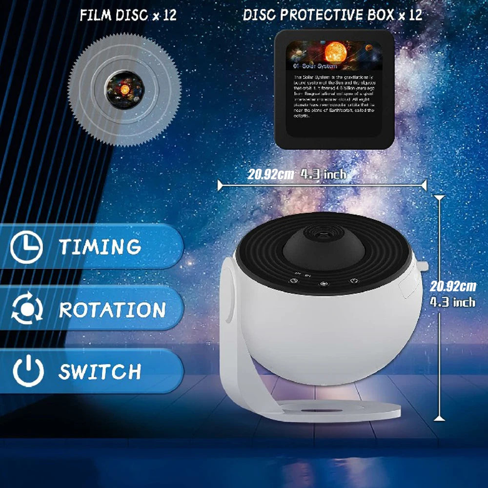 Night Light Galaxy Starry Sky Projector