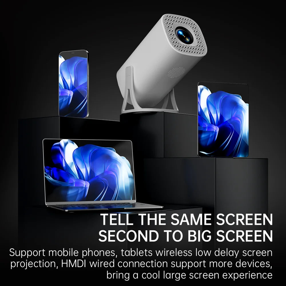 Android 11 Mini 4K Home Projector