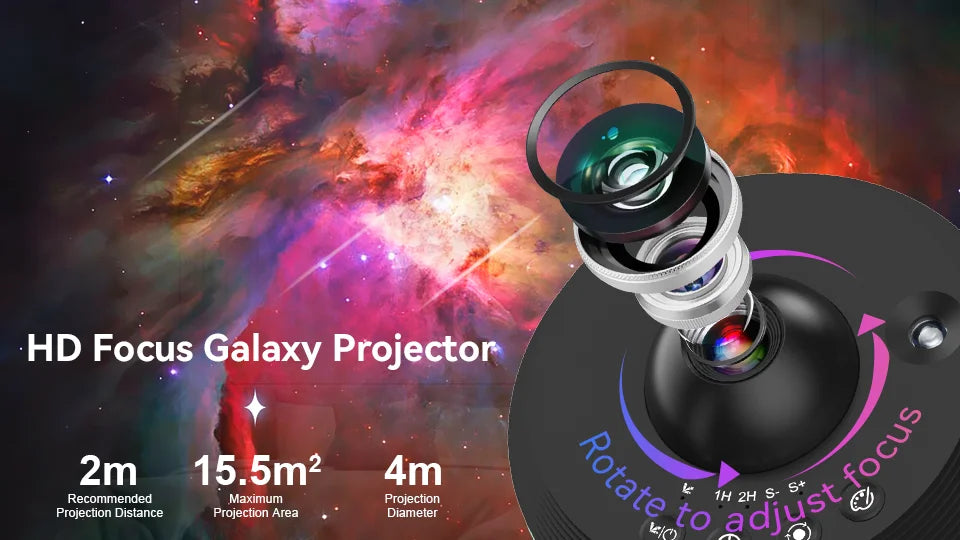 13-in-1 Ultra Clear Galaxy Projector