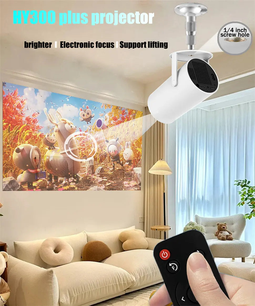 DITONG HY300 Plus HD 4K Projector