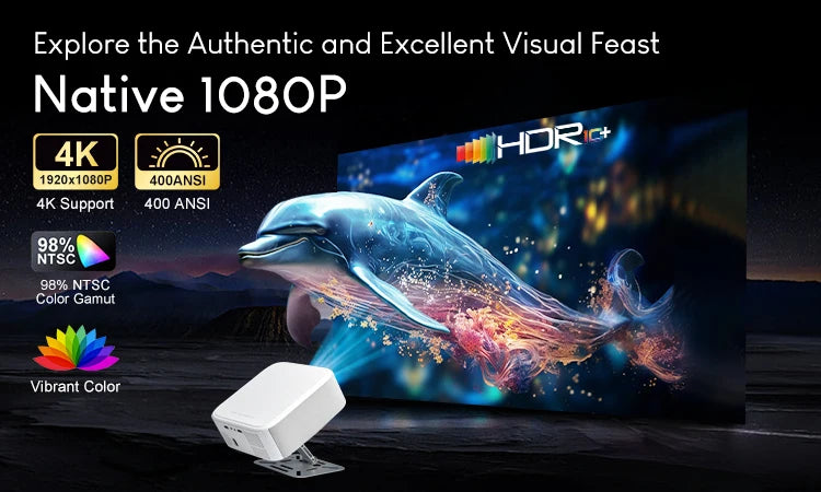 Salange P92MAX Smart Android Projector