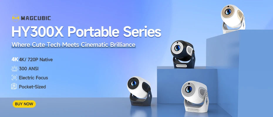 Magcubic HY300 Pro 4K Android Projector