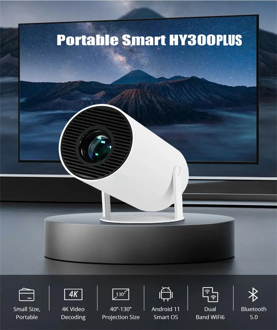 DITONG HY300 Plus HD 4K Projector