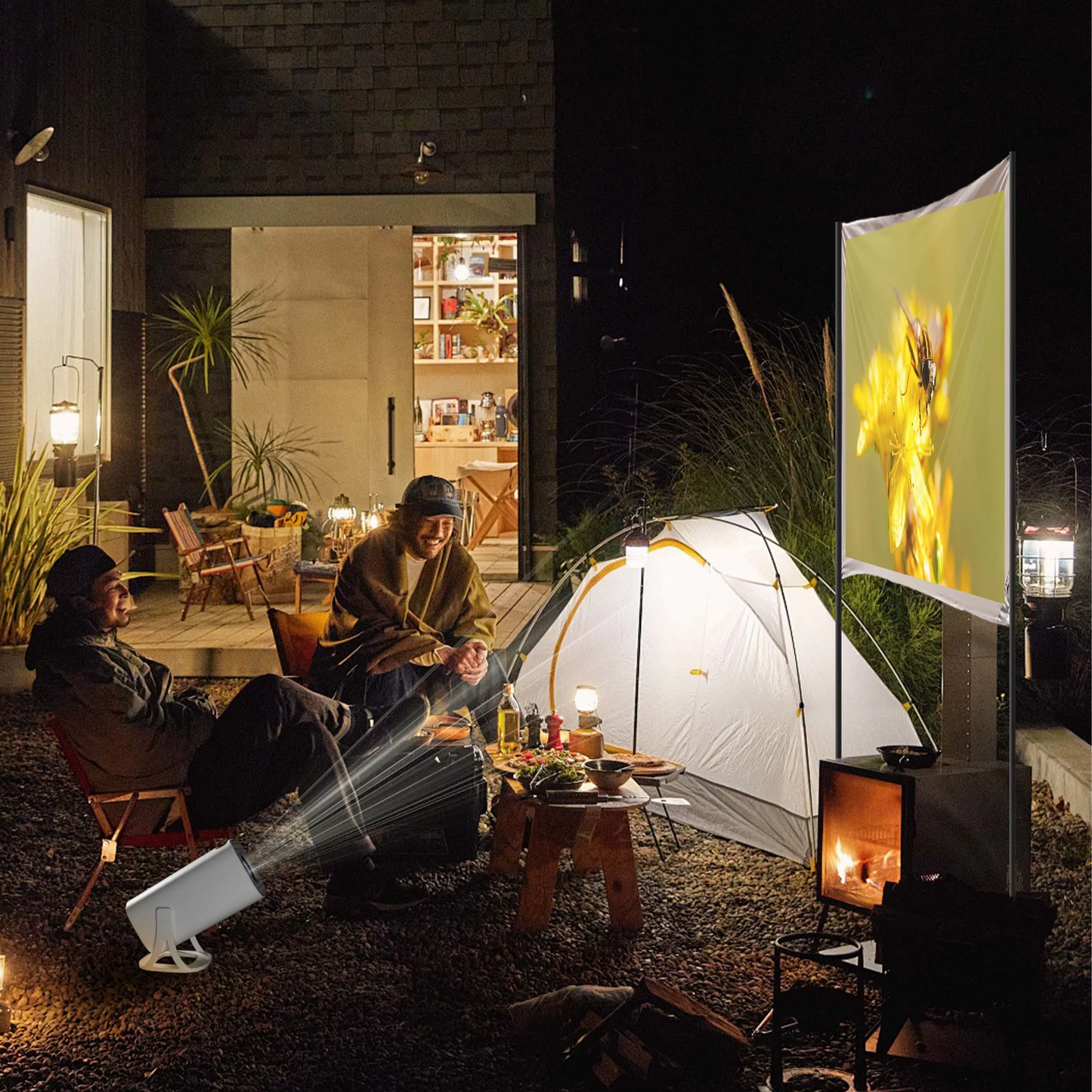 S40 Smart Android 11 4K Projector