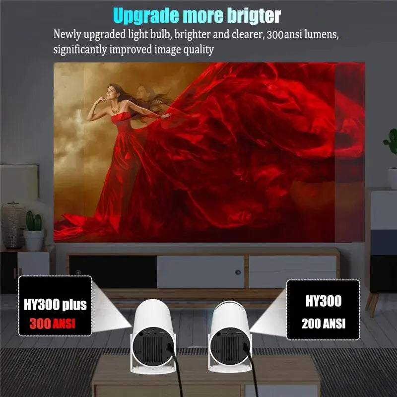 DITONG HY300 Plus HD 4K Projector