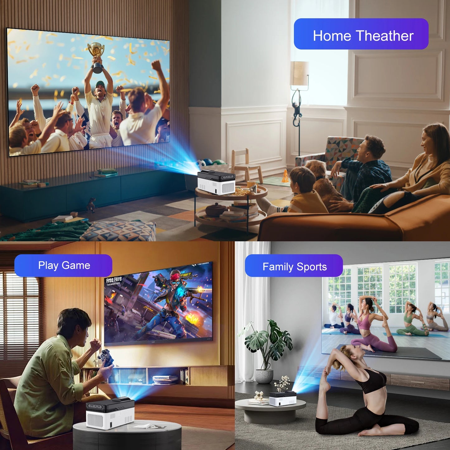 Magcubic HY450 8K Ultra Short Projector