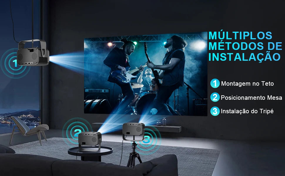 Mini P28B Android Home Theater Projector