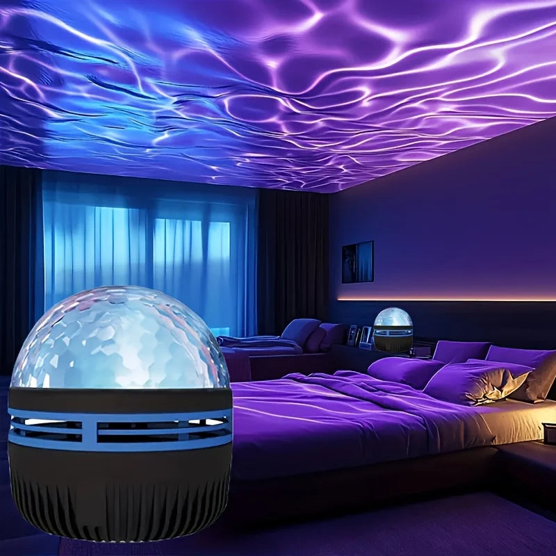 USB Water Wave Effect Projector Light