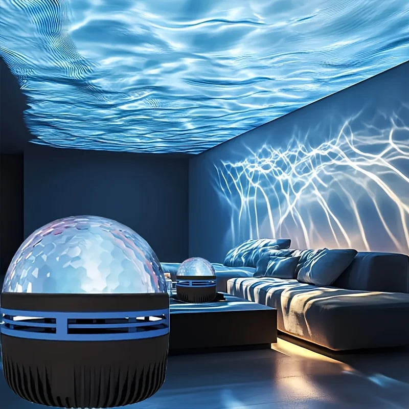 USB Water Wave Effect Projector Light