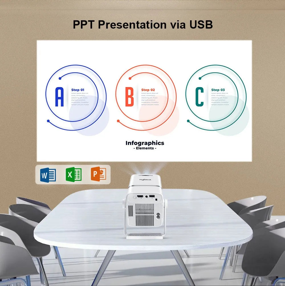 4K Full HD TD80W Android Projector