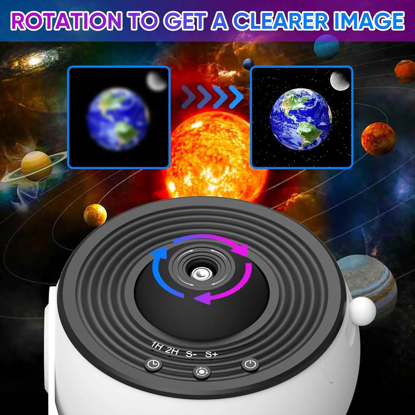Night Light Galaxy Starry Sky Projector