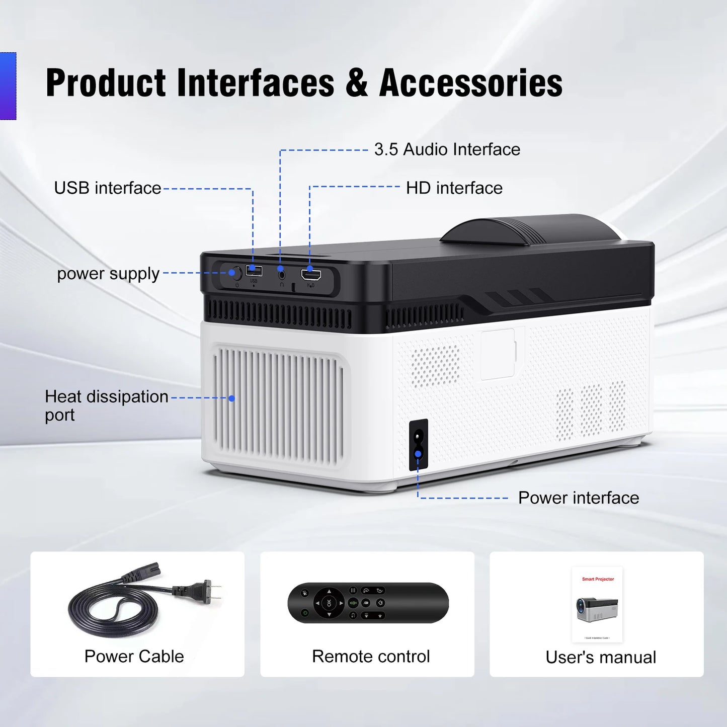 Magcubic HY450 8K Ultra Short Projector
