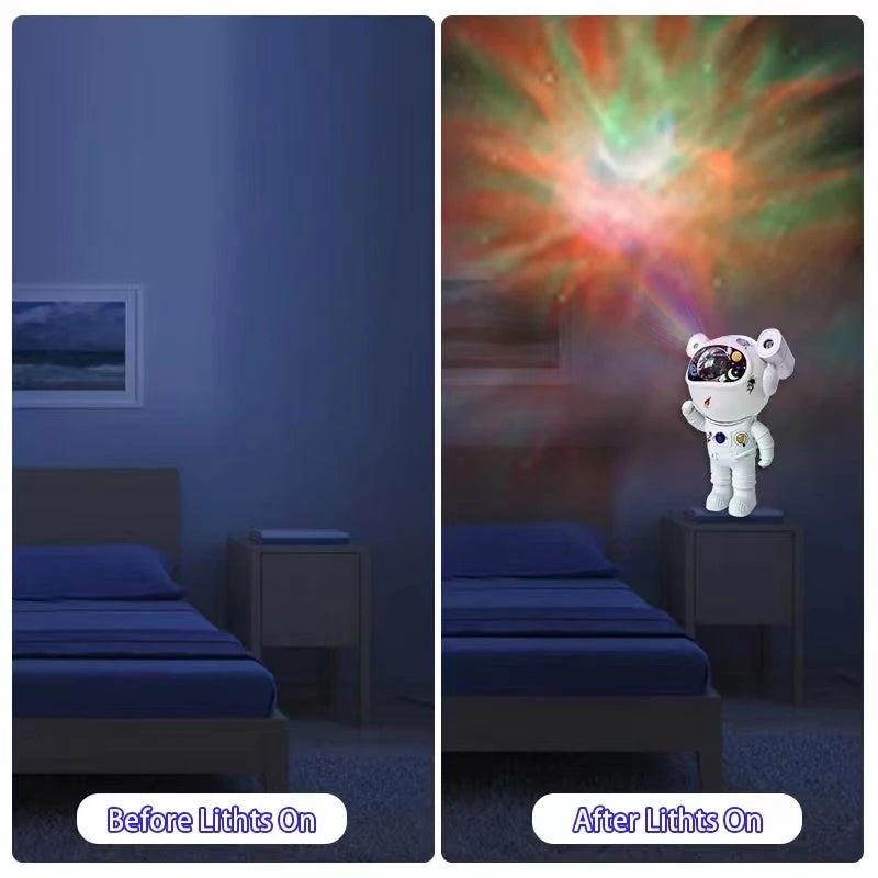 Bluetooth Astronaut Starlight Projector Night Light