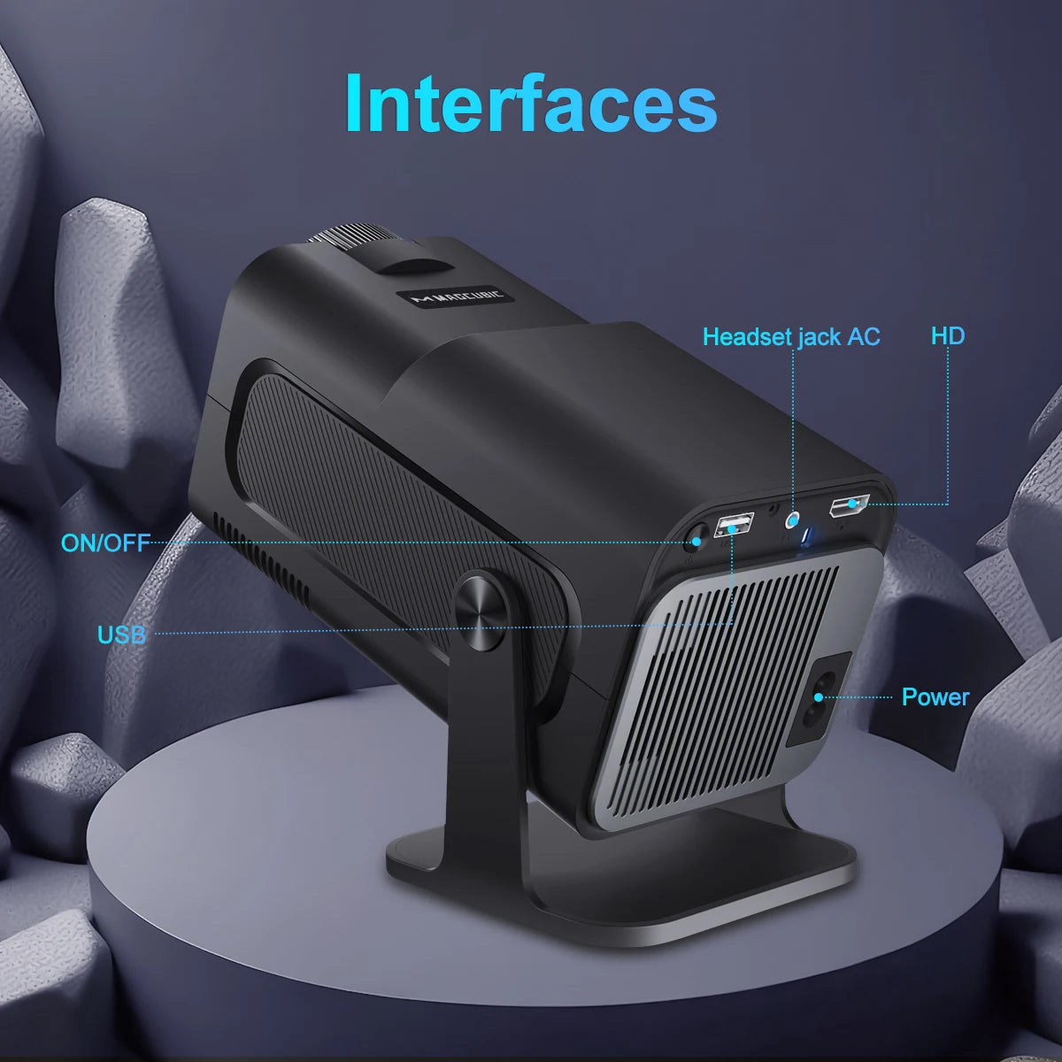 Magcubic HY320 Android 11 4K Projector
