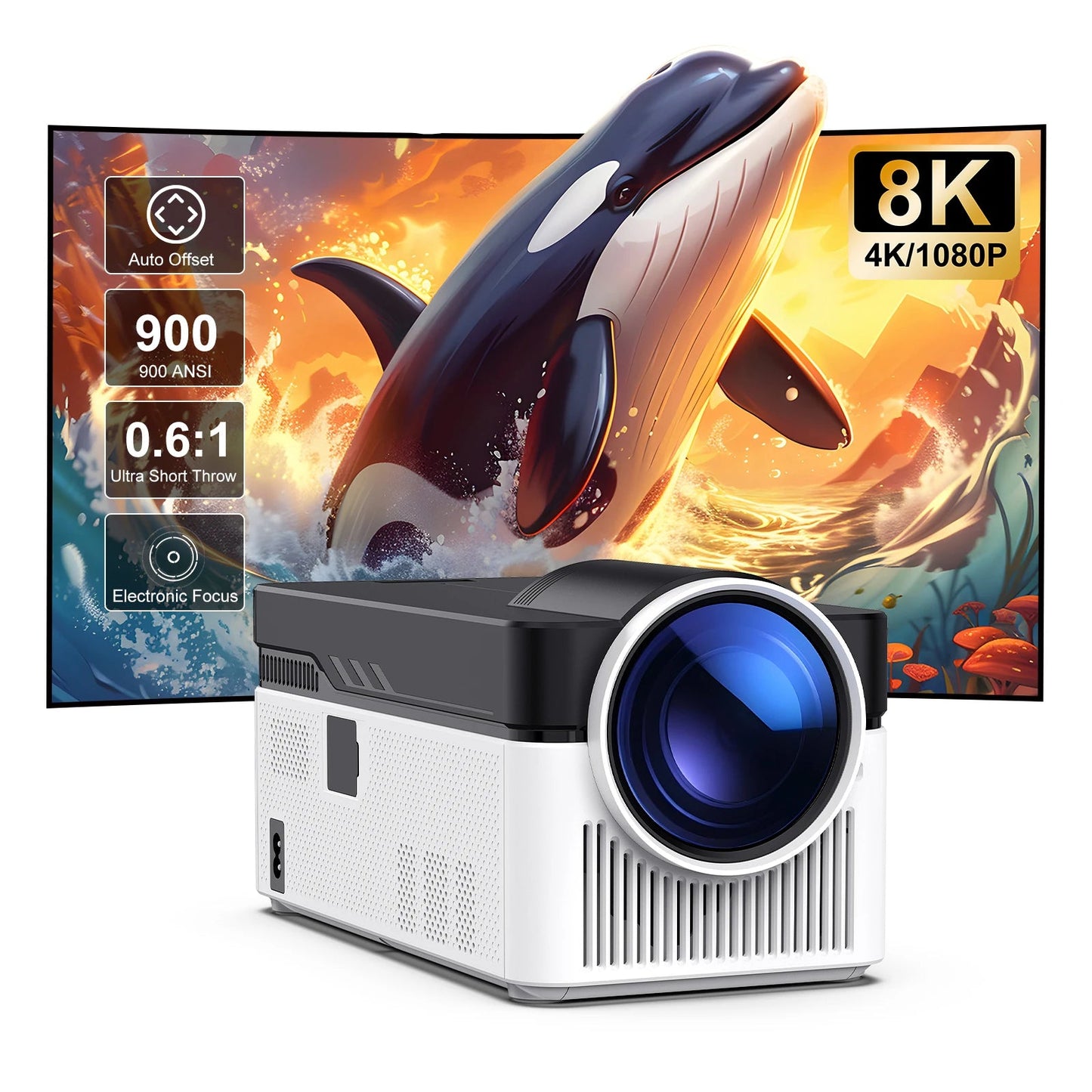 Magcubic HY450 Ultra Short Throw Projector