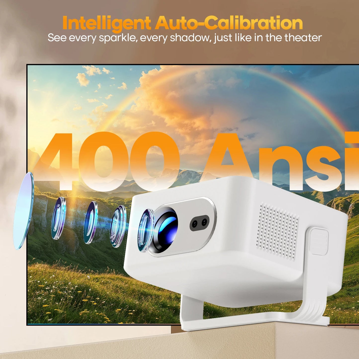Magcubic Auto Focus 4K Android Projector