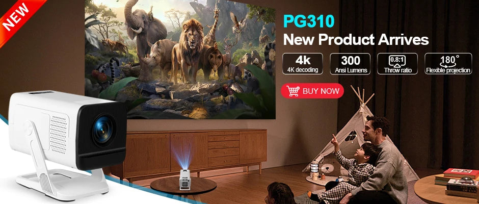 4K Full HD TD80W Android Projector