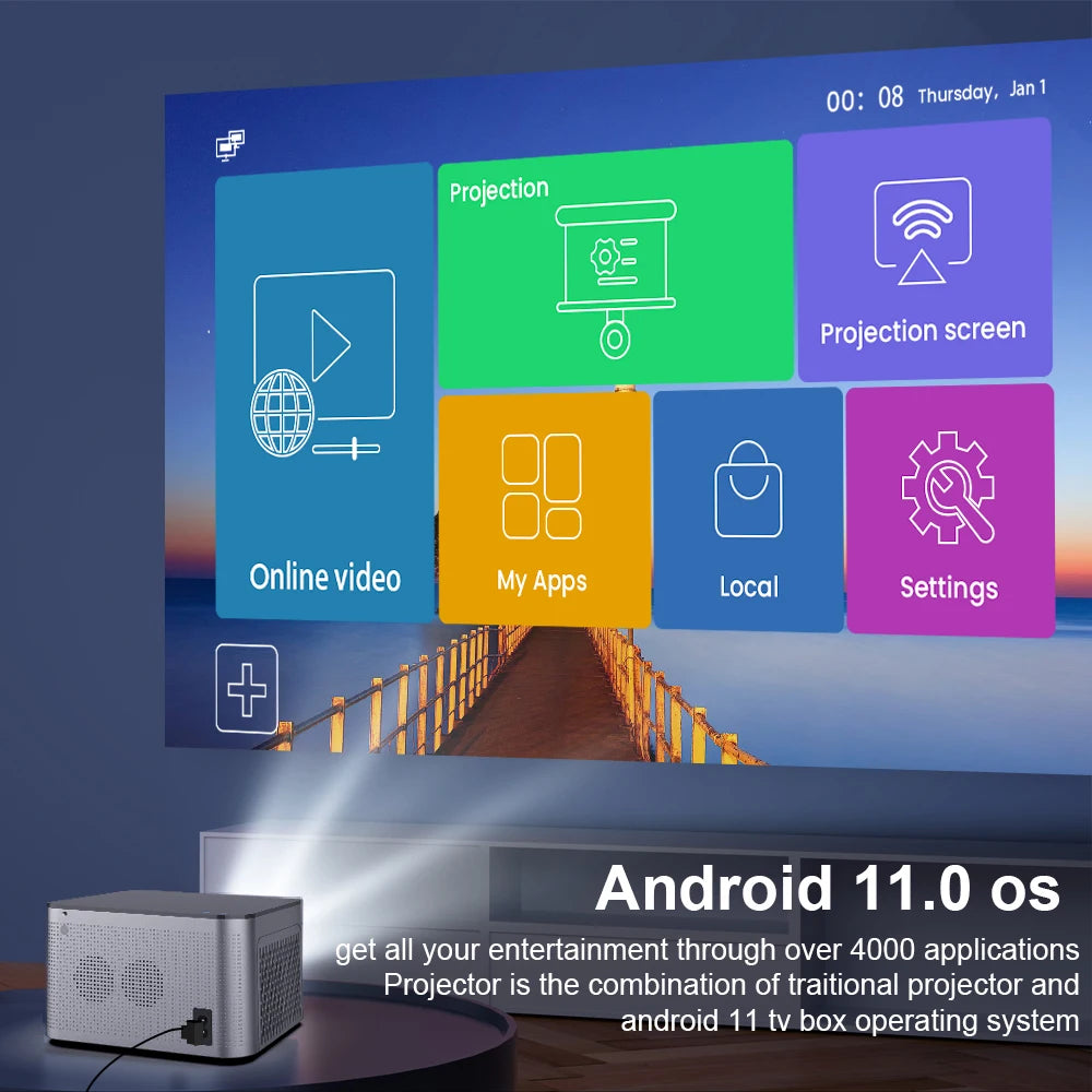 Magcubic 4K Android Smart Projector