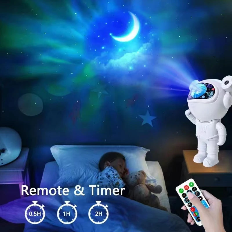 Bluetooth Astronaut Starlight Projector Night Light