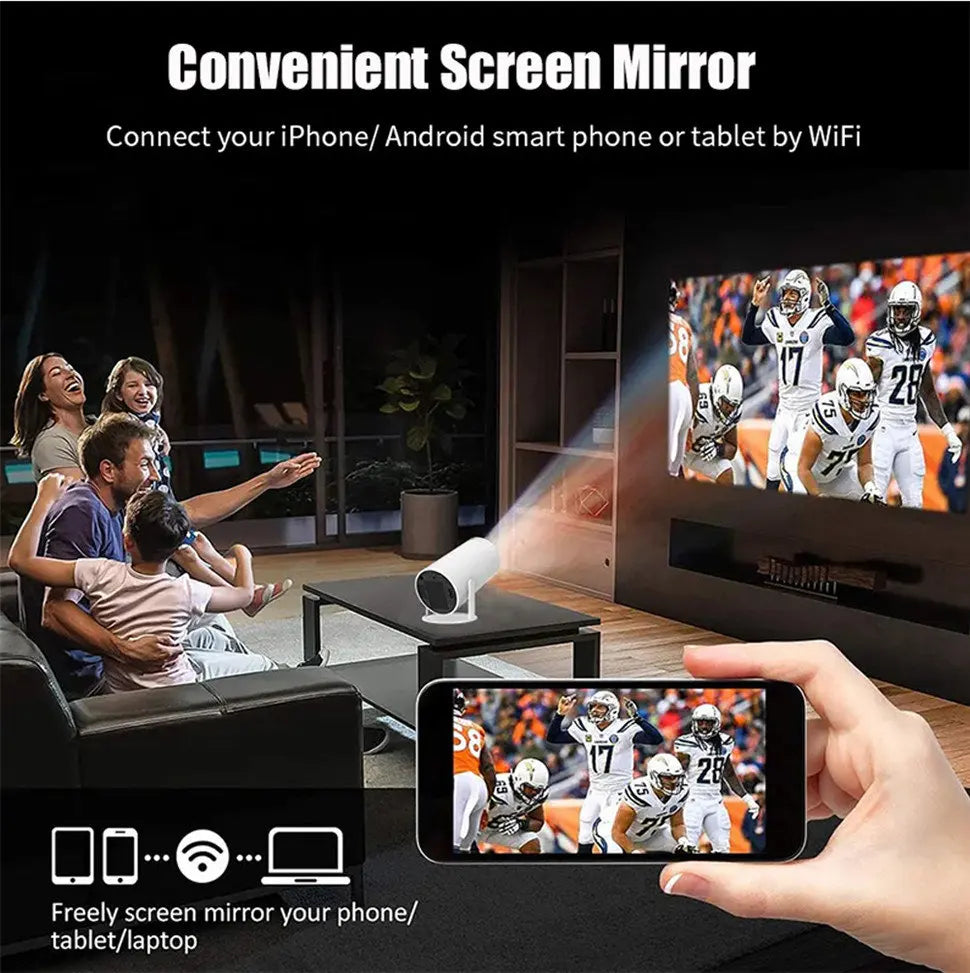 DITONG HY300 Plus HD 4K Projector