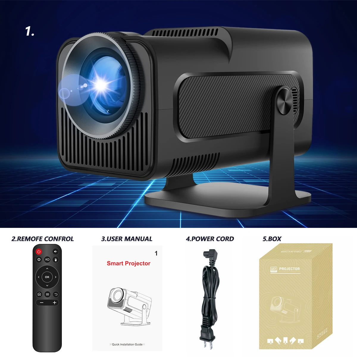 Magcubic HY320 Android 11 4K Projector
