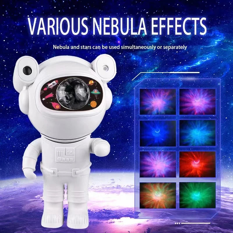 Bluetooth Astronaut Starlight Projector Night Light