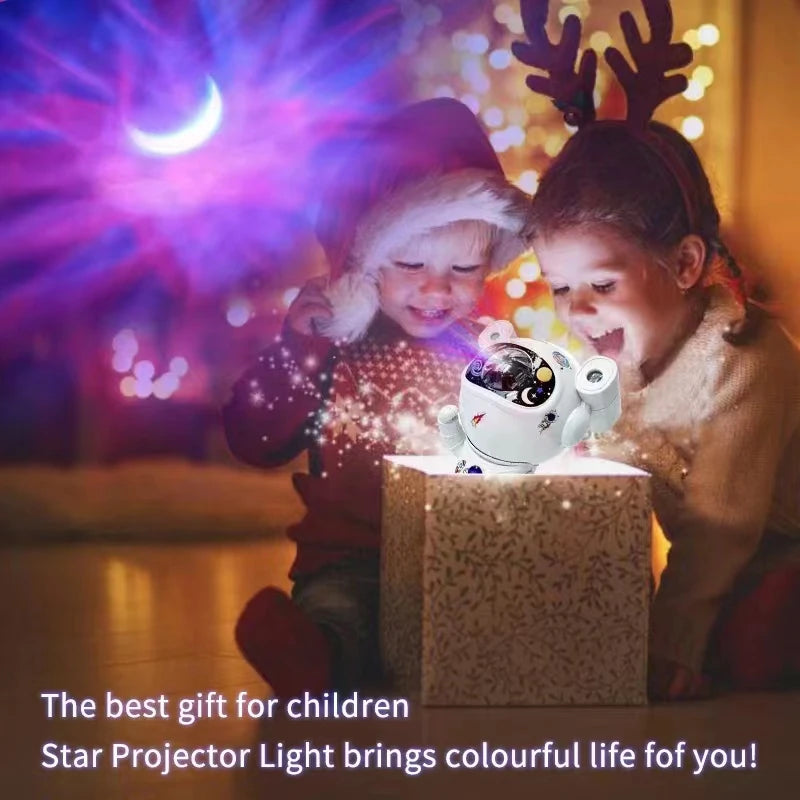 Bluetooth Astronaut Starlight Projector Night Light