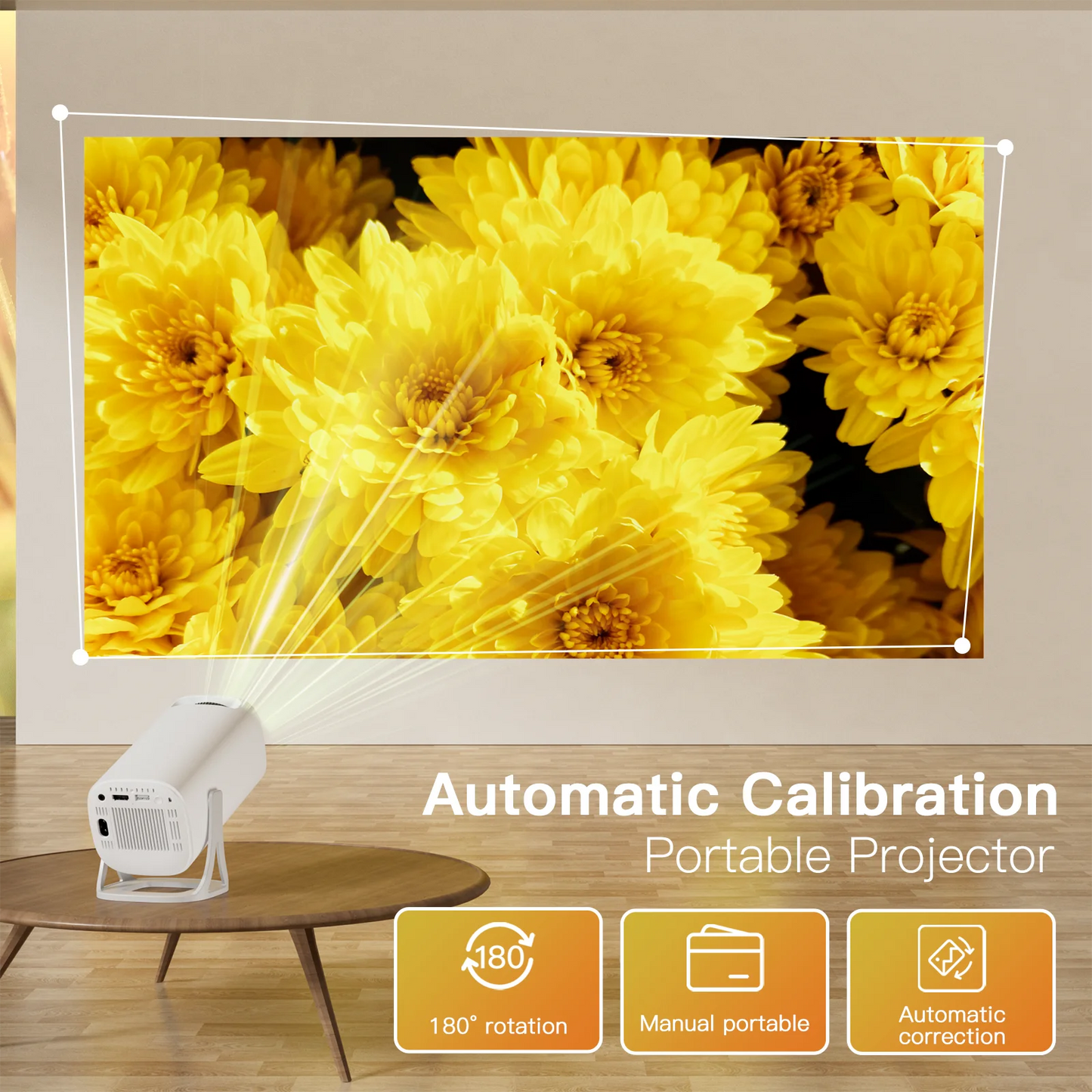 S40 Smart Android 11 4K Projector