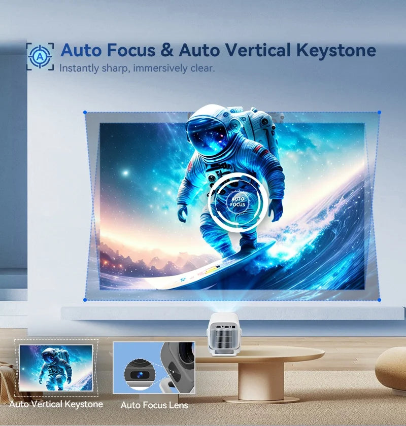 X3Plus HD 1080P 4K Android Projector