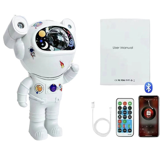 Bluetooth Astronaut Starlight Projector Night Light