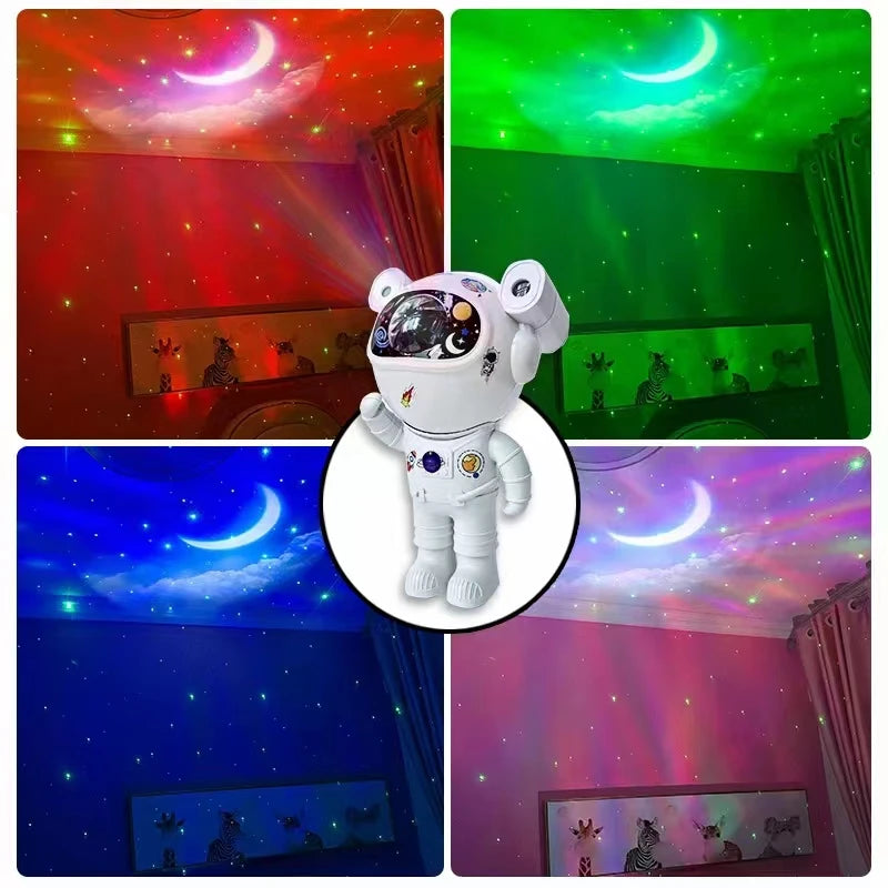 Bluetooth Astronaut Starlight Projector Night Light