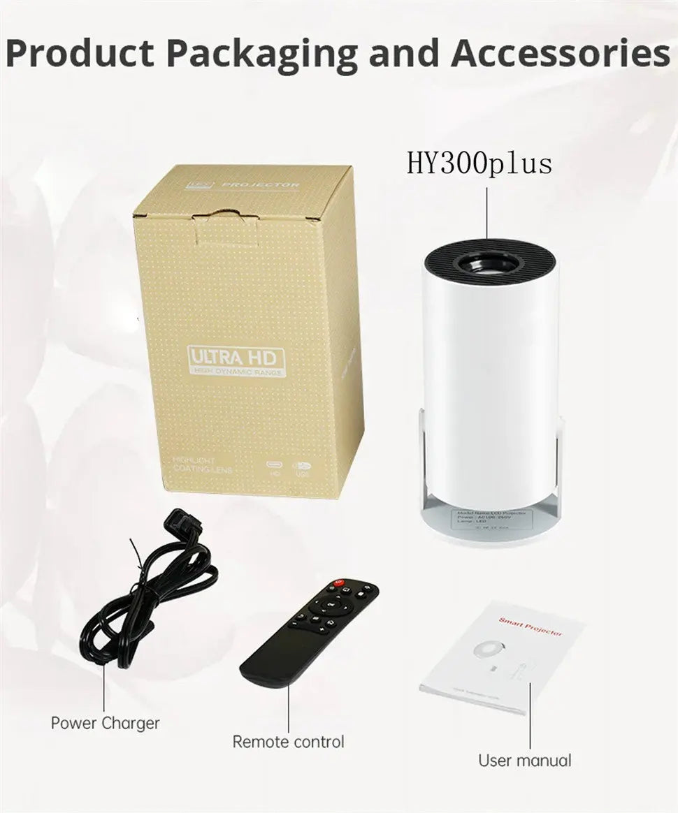 DITONG HY300 Plus HD 4K Projector