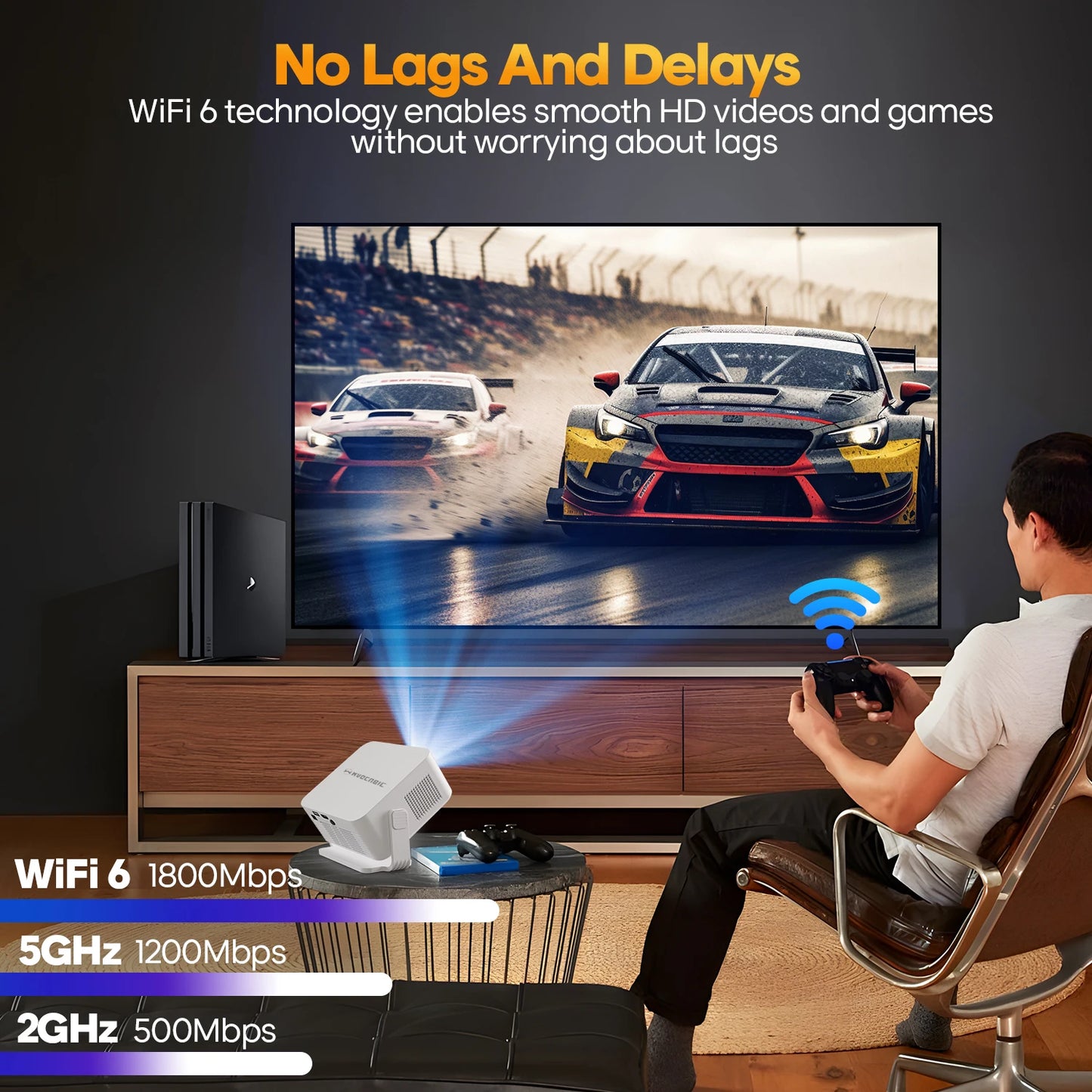 Magcubic Auto Focus 4K Android Projector