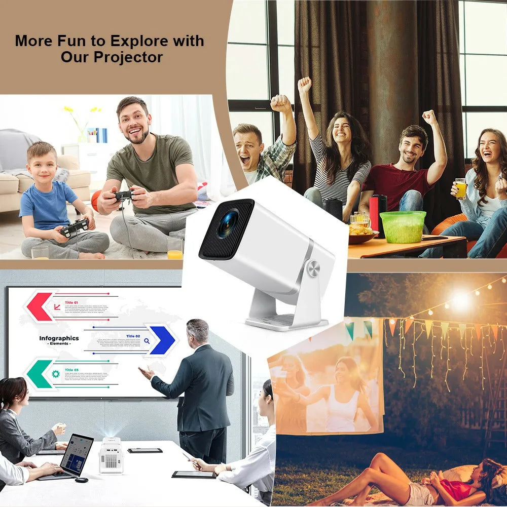 4K Full HD TD80W Android Projector