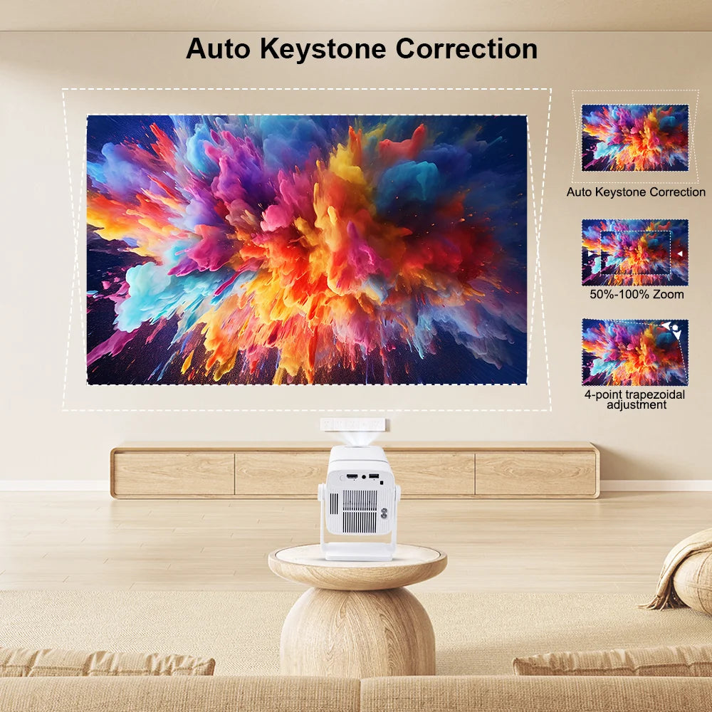 4K Full HD TD80W Android Projector