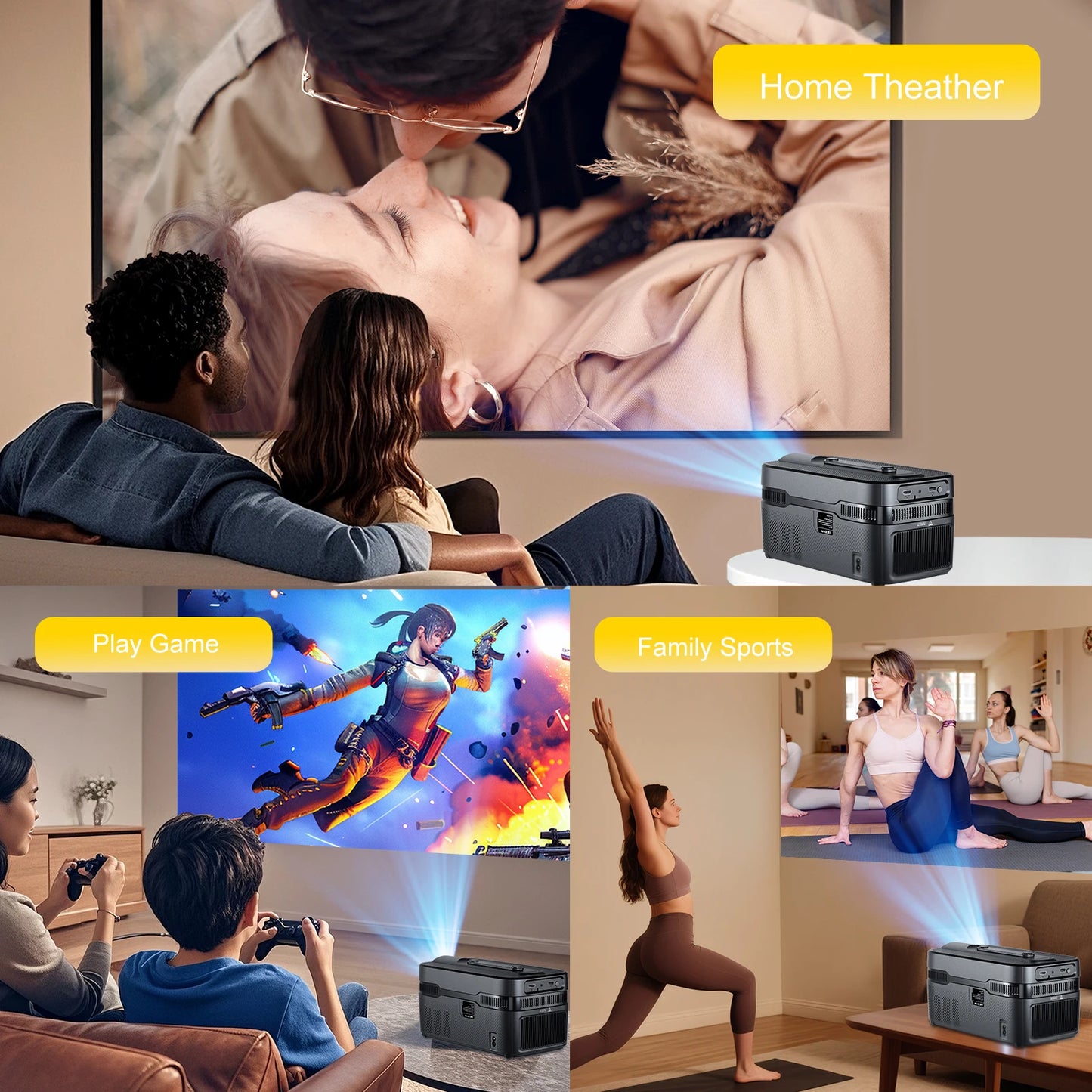 Magcubic HY450 8K Auto Focus Projector