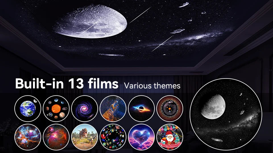 13-in-1 Ultra Clear Galaxy Projector