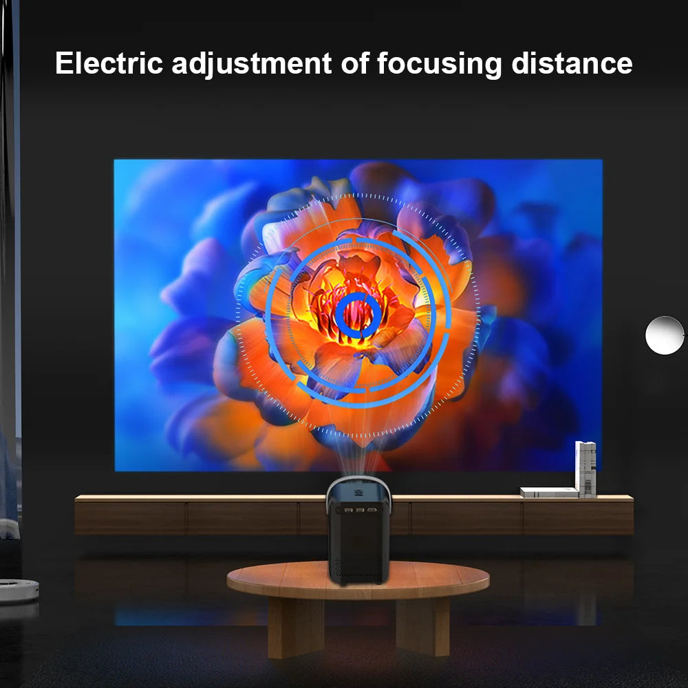 Android Smart Mini 4K Home Projector