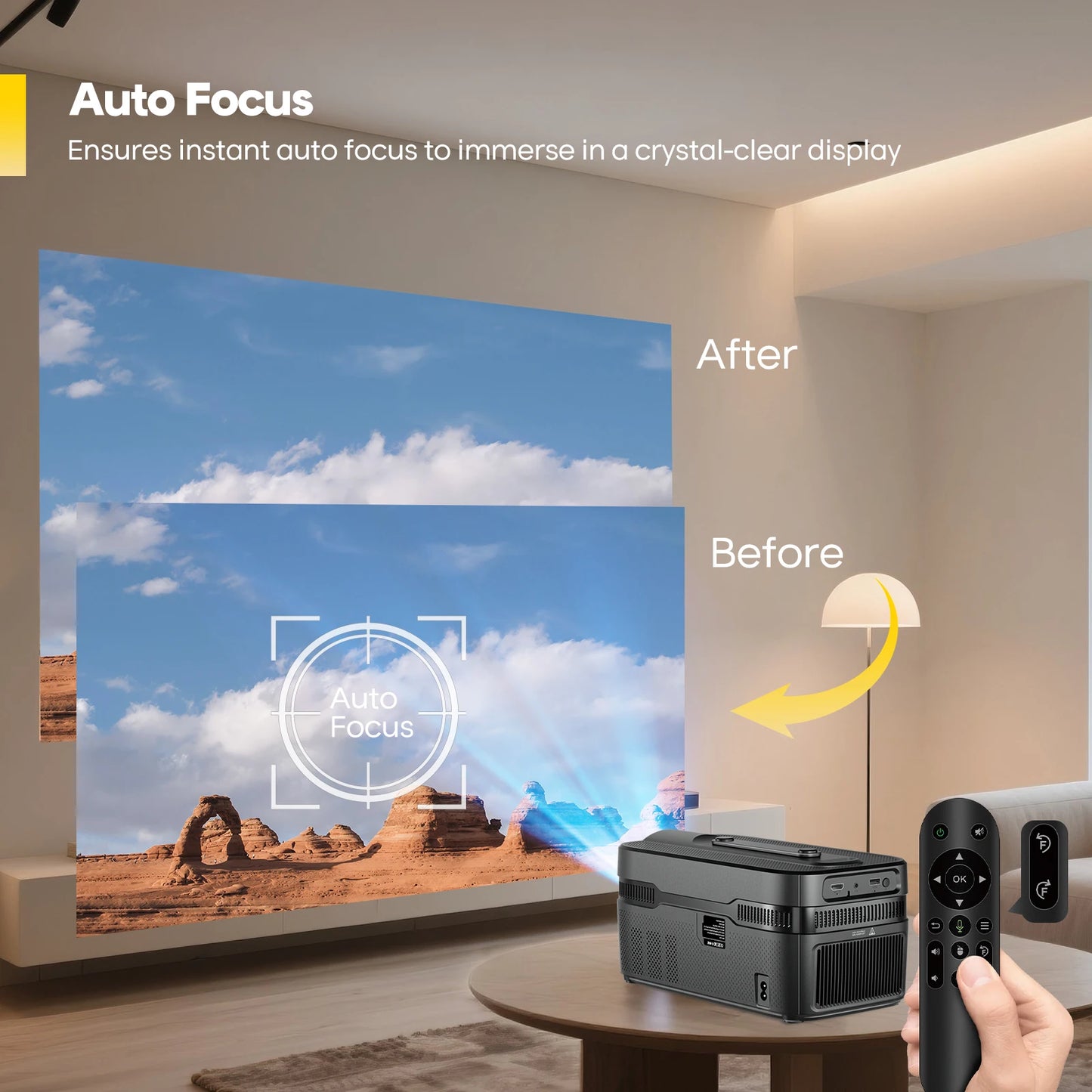 Magcubic HY450 8K Auto Focus Projector